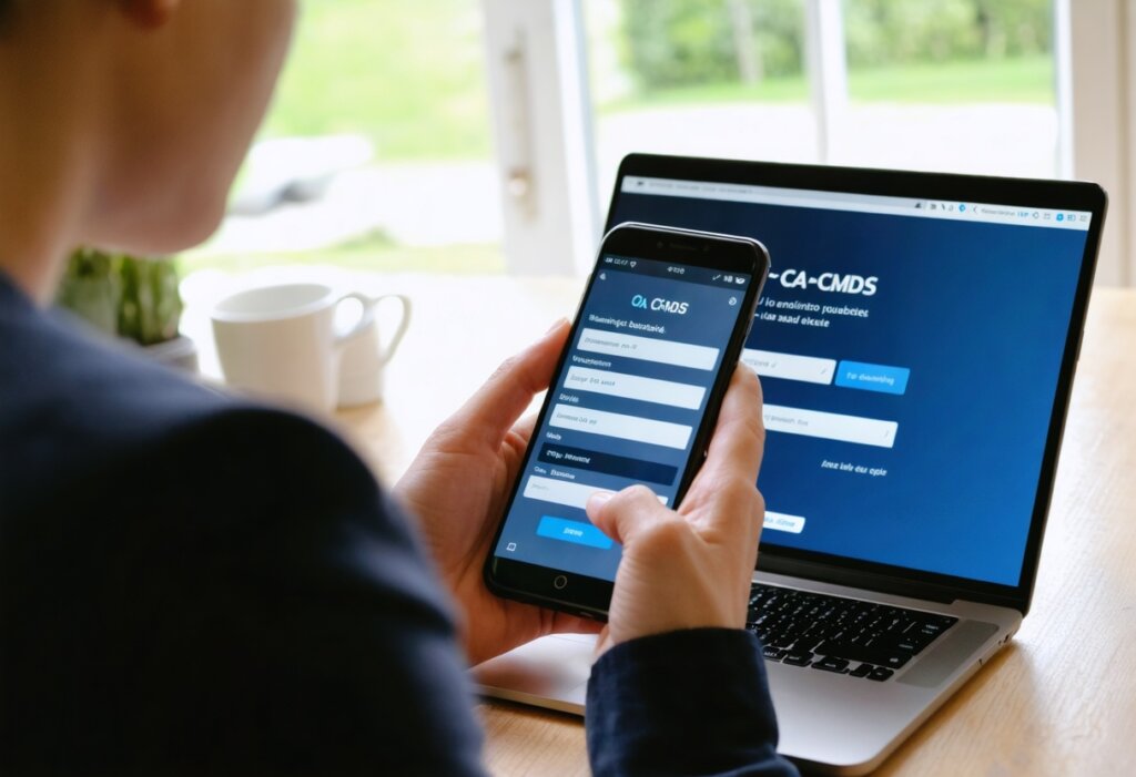 cacmds accéder à mes comptes